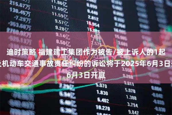 迪时策略 福建建工集团作为被告/被上诉人的1起涉及机动车交通事故责任纠纷的诉讼将于2025年6月3日开庭